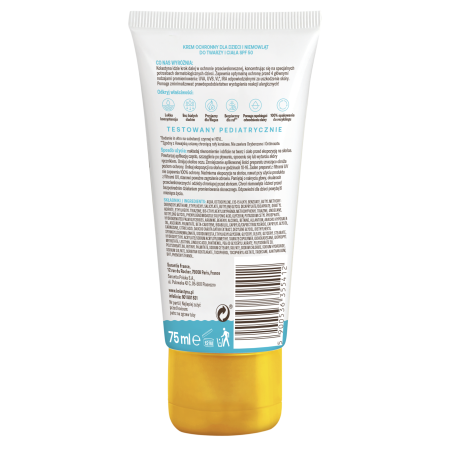 Kolastyna Krem ochronny dla dzieci i niemowląt SPF50 75ml